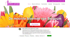 Desktop Screenshot of marcelsleutjesbloemen.nl